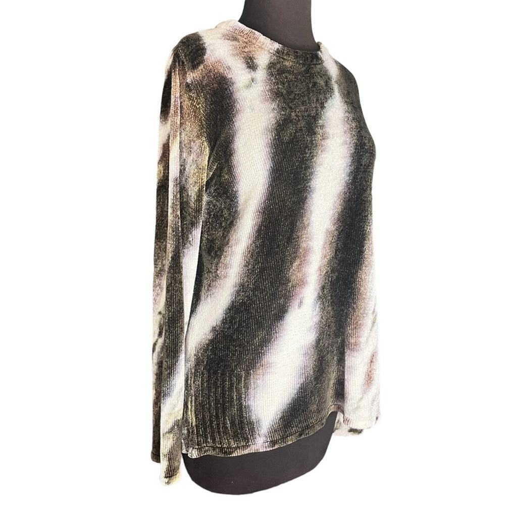 XCVI Tie Dye Oversized Earthy Boho Fairy Grunge Soft Lagenlook Sweater NWT S